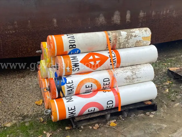 Lot of (13) Used Buoys