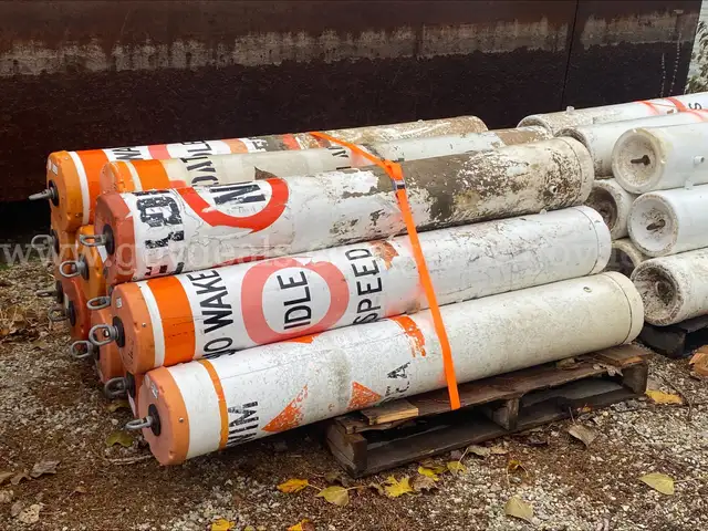 Lot of (12) Used Buoys