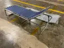 Lot of (11) Heavy Duty Steel Folding Beds/Cots with Pads *NEW/UNUSED*