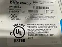 Dixie-Narco Vending Machine, Model DN5800-5