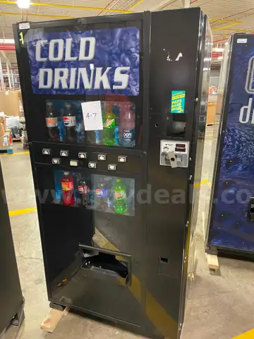 Dixie-Narco Vending Machine, Model 501E