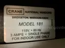 Crane Merchant Media 6 Vending Machine, Model 181