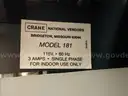 Crane Merchant Media 6 Vending Machine, Model 181