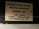 Crane Merchant Media 6 Vending Machine, Model 181