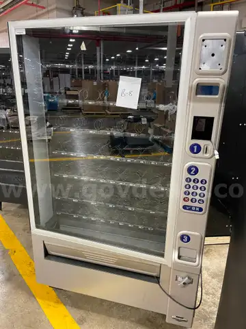 Crane Merchant Media 6 Vending Machine, Model 181