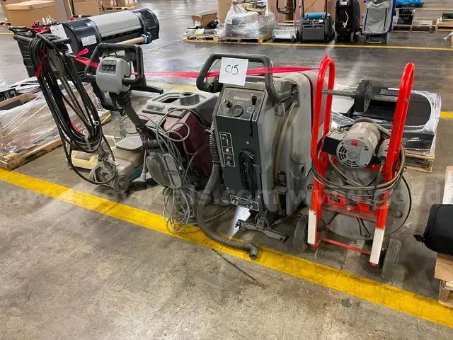 Lot of Janitorial & Plumbing Equipment