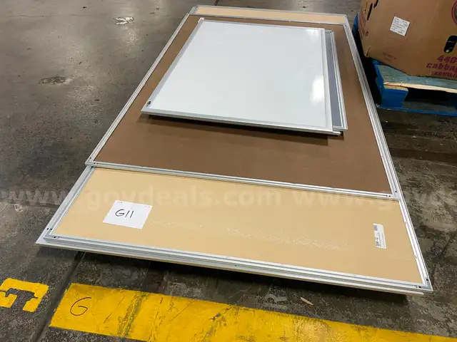 Lot of (6) White Boards, Various Sizes