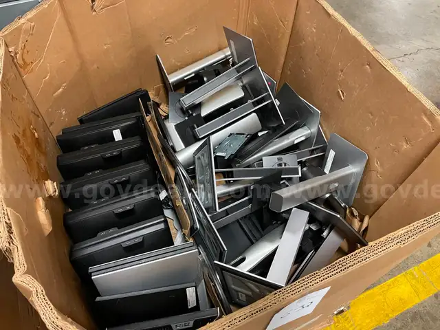 Lot of PC Monitors and Stands