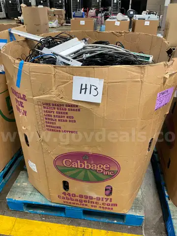 Large Lot of Misc. Cables/Wiring (Scrap)