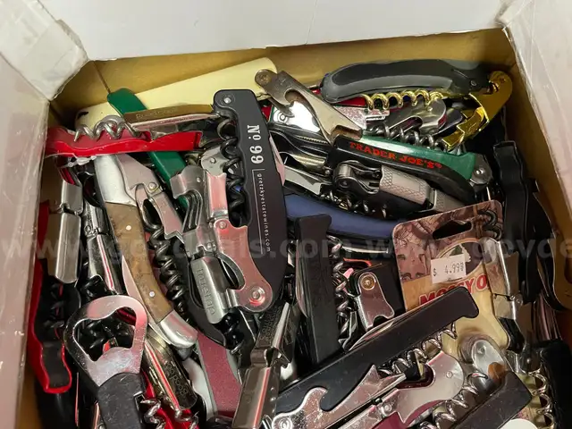 Lot of Misc. Bottle Openers and Cork Screws