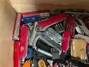 Lot of Swiss Army Style Knives
