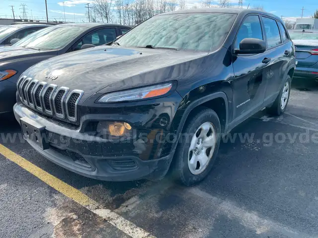2017 Jeep Cherokee SPORT 4WD UTILITY 4-DR, 3.2L V6