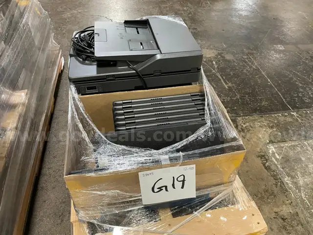 Lot of Dell Latitude 7420 Laptops and Lexmark Printer