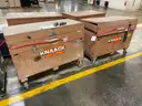 Lot of (4) Jobsite Toolboxes