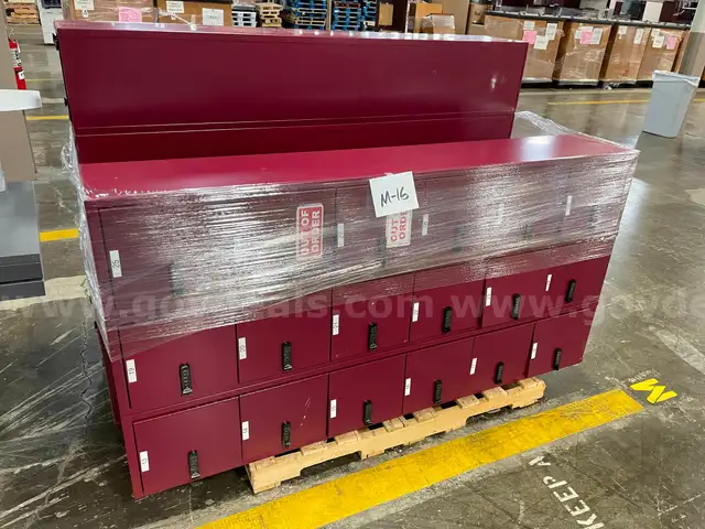 Lot of Metal Lockers