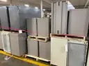 Lot of Metal Filing Cabinets