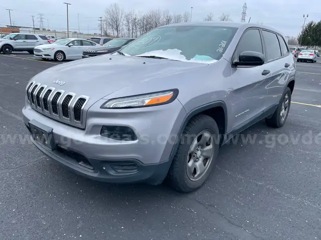 2017 Jeep Cherokee SPORT 4WD UTILITY 4-DR, 3.2L V6