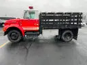 1999 International 4900 4x2 10ft Stake Bed Truck, 7.6L L6 Diesel