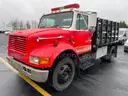 1999 International 4900 4x2 10ft Stake Bed Truck, 7.6L L6 Diesel