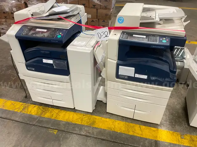 Lot of (2) Xerox Copiers/Printers