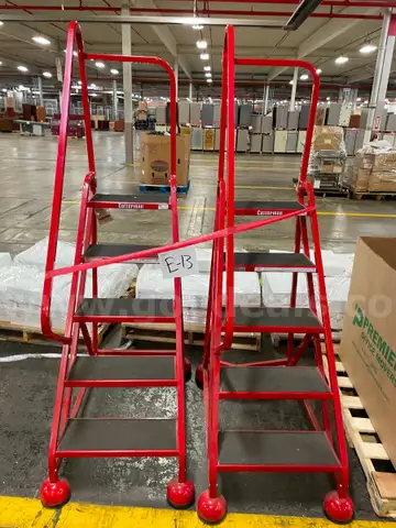 Lot of (2) Cotterman 4ft Step Ladders