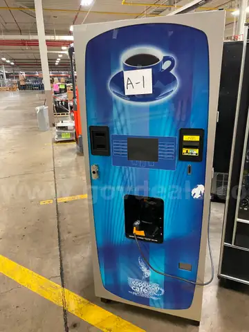 Voce Media Fresh Brew Coffee Vending Machine, Model 605D