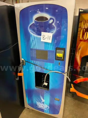 Voce Media Fresh Brew Coffee Vending Machine, Model 605D