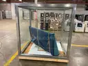 Large Display Case with Glass Doors