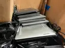Lot of Dell Mini PCs, Laptops, and Cables