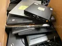 Lot of Dell Mini PCs, Laptops, and Cables