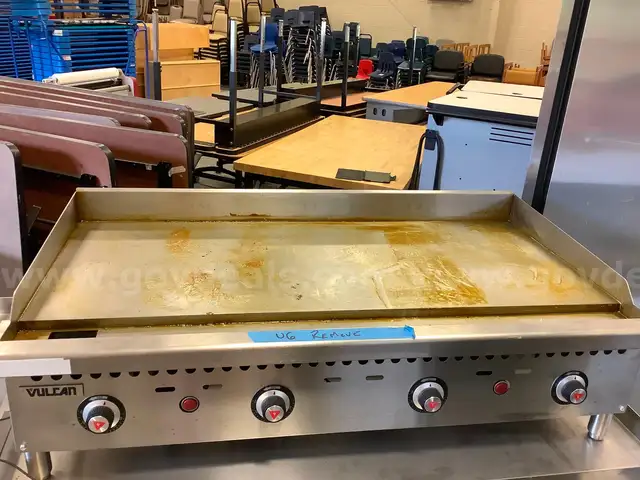Griddle - 1 item - Vulcan VCRG36-T 36&#x27; Gas Griddle/ Thermostatic Controls