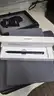 Lot of computer items.