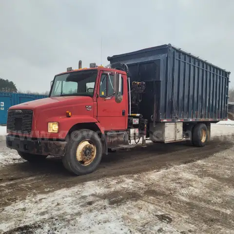 2000 Freightliner FL80 Truck with Hiab Crane attachment