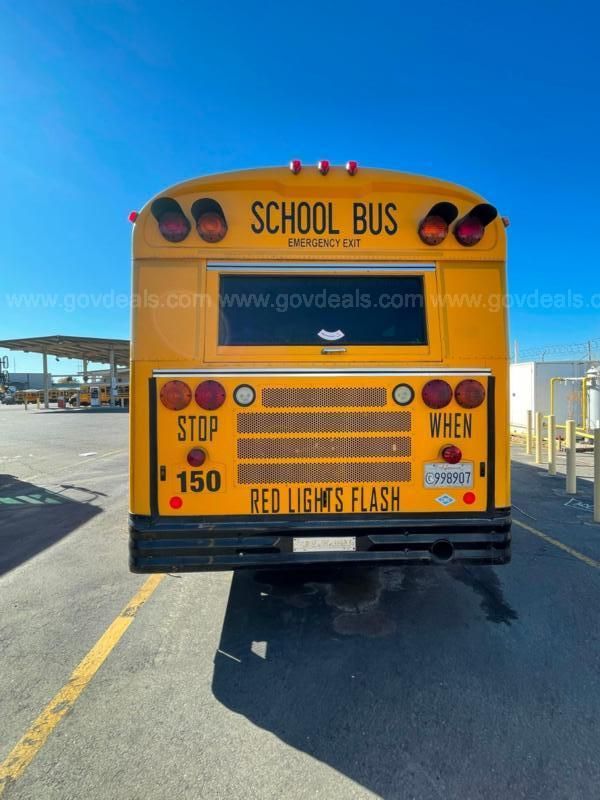 1998 Blue Bird TC2000 School Bus - CNG | AllSurplus