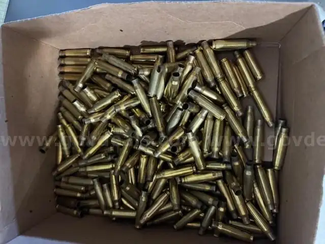 ONCE FIRED 308 HORNADY BRASS