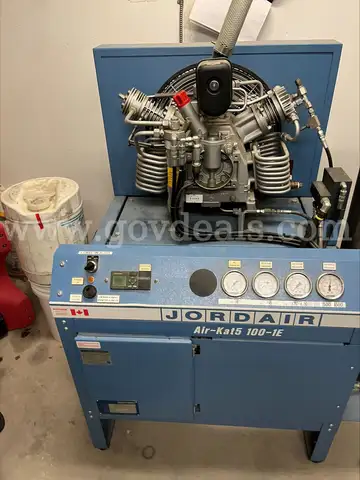 Jordair-Kat5-100-1E SCBA Air Bottle Compressor