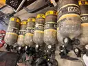 Lot of MSA Fire Hawk SCBA with Bottles and Masks