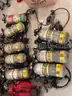 Lot of MSA Fire Hawk SCBA with Bottles and Masks