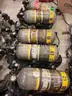 Lot of MSA Fire Hawk SCBA with Bottles and Masks