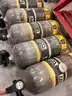 Lot of MSA Fire Hawk SCBA with Bottles and Masks