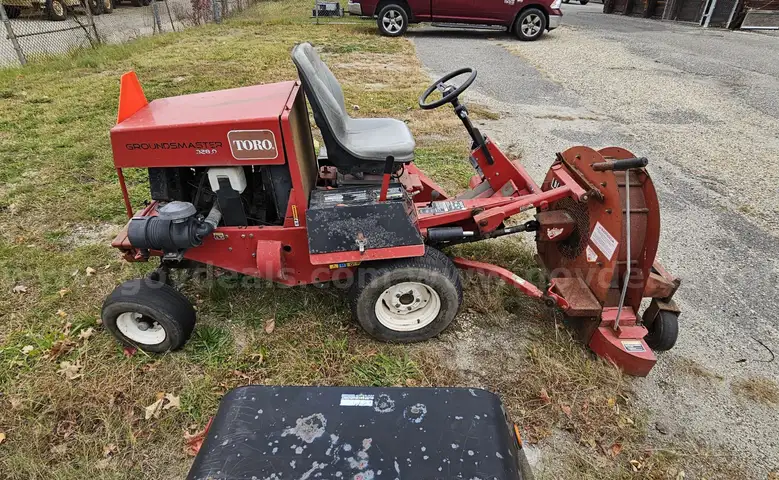 Toro 328D  with Olathe 67 Blower