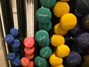 LOT of Dumbbells w/ Rack