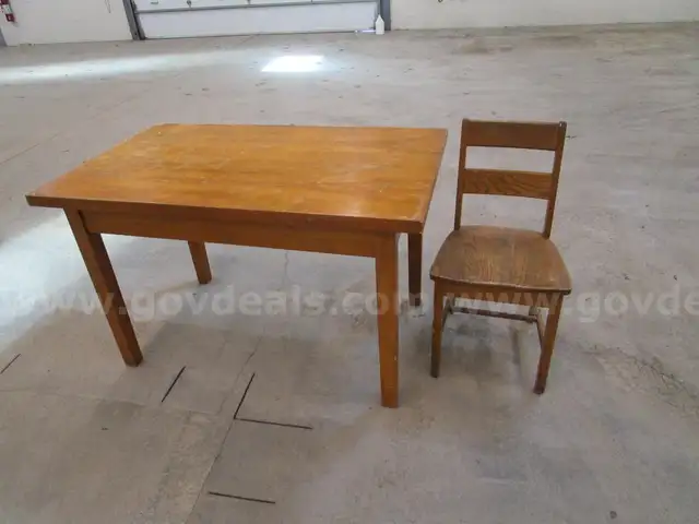 Table and Chair
