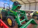2010 John Deere Tractor 5045 E w/attachments