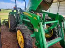 2010 John Deere Tractor 5045 E w/attachments