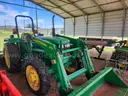 2010 John Deere Tractor 5045 E w/attachments