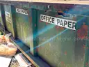 Convenience Center Coffin Style Recycling Dumpster