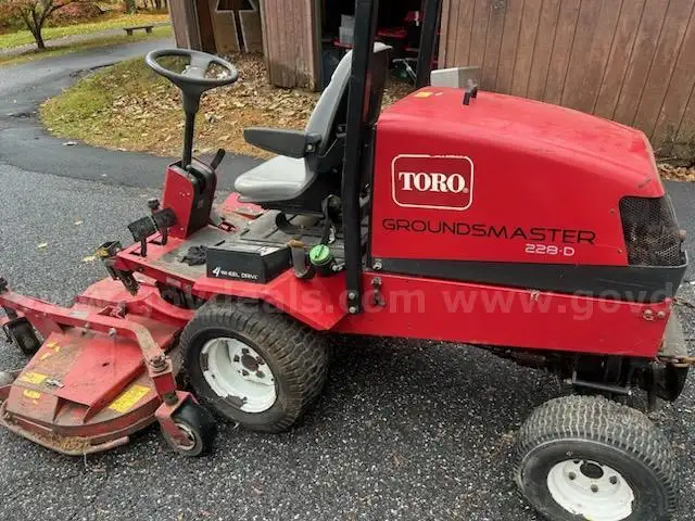 Toro Groundmaster 228-D