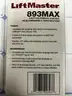 Lot of NEW/UNUSED Liftmaster Model 893MAX