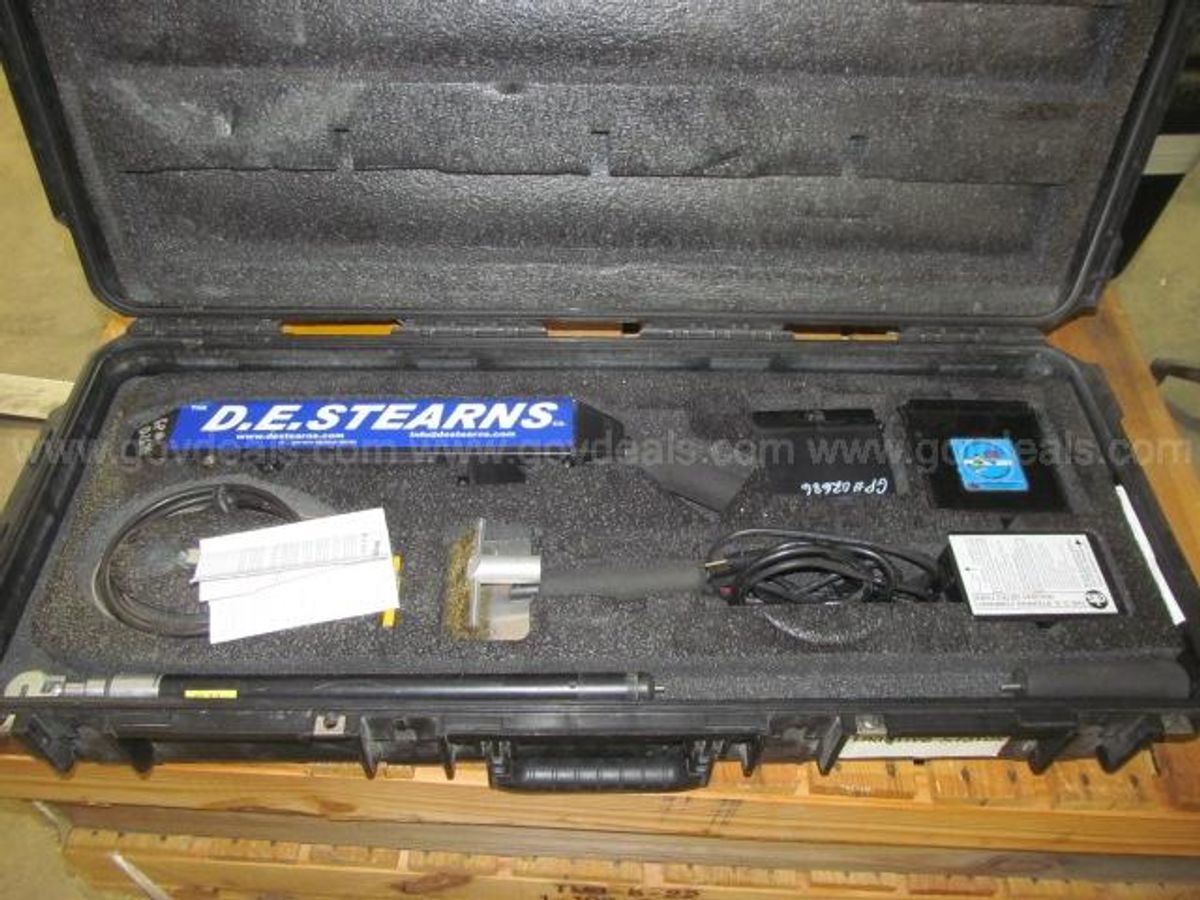 DE Stearns Portable Stick Type Holiday Detector | GovDeals